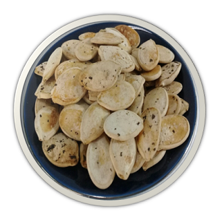 Pumpkin Seed Baked with Tea Leaves